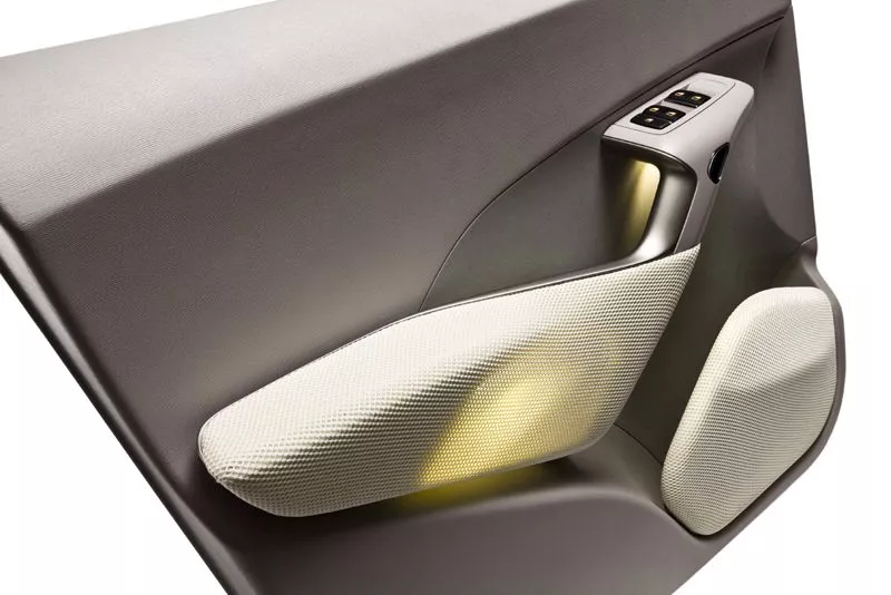 Johnson Controls' ie:3 demonstrator car is the company's showcase for new technologies in efficient, lightweight automotive interiors