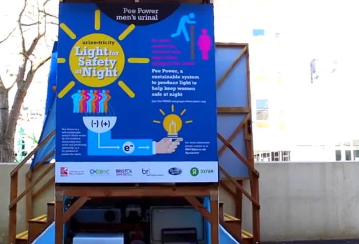 The technology both generates electricity and reduces wastewater pollution