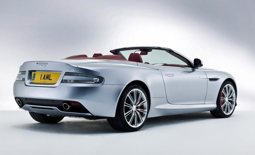 The 2013 Aston Martin DB9 Volante (Image: Aston Martin)