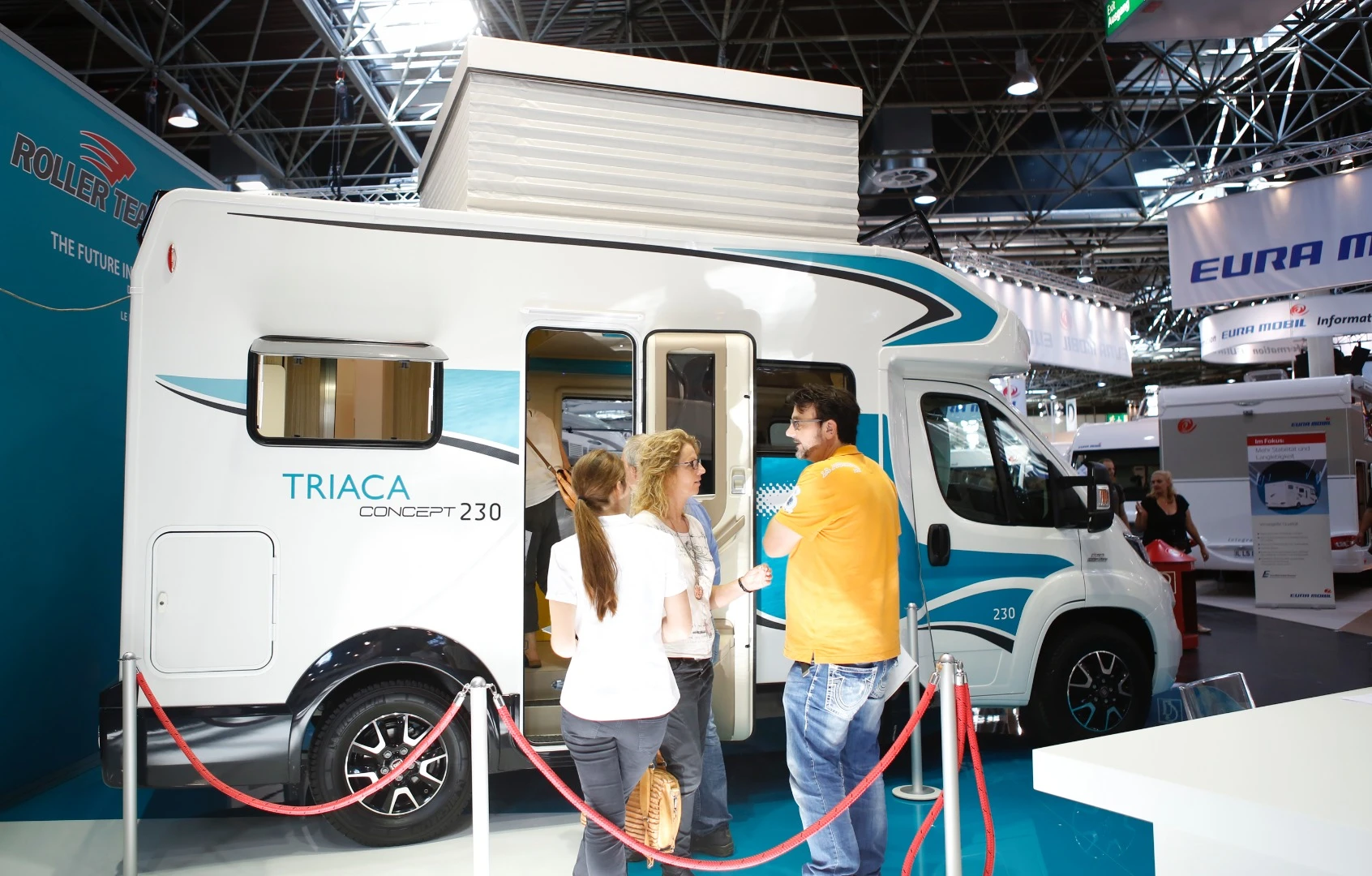 The Triaca Concept 230 at the 2015 Dusseldorf Caravan Salon