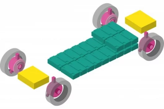 Electric Vehicle Schematic
