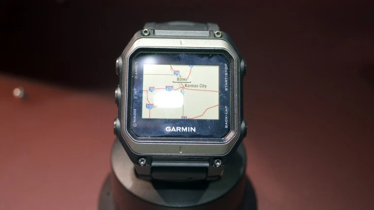 Garmin offers a new level of wrist-top mapping with the Epix watch (Photo: C.C. Weiss/Gizmag.com)