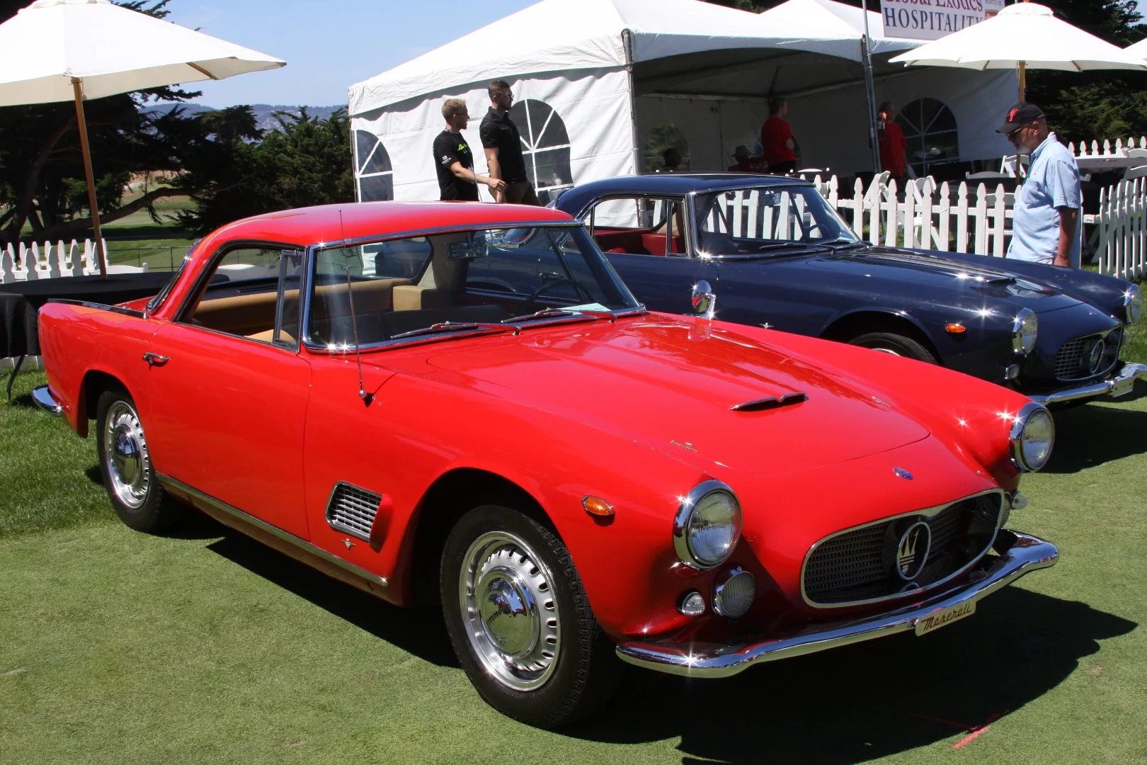 1960 Maserati 3500 GT at The Concorso Italiano