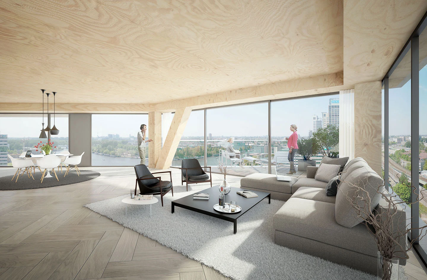The project will offer would-be occupants a lot of options, including number of floors per unit, apartment layout, where to place double-height spaces, and optional balconies