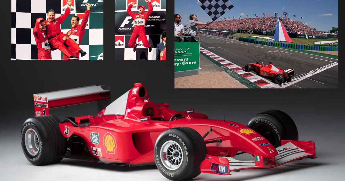 Schumacher S 01 Ferrari F1 For Sale As Contemporary Art