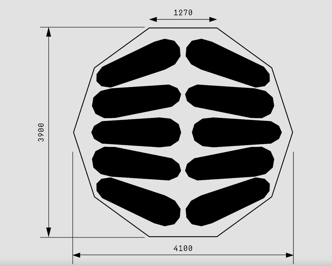 The Mavericks Blue Ice floor plan