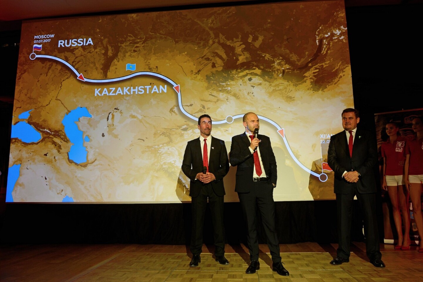 Competitors in the Silk Way Rally will cover 10,000 km