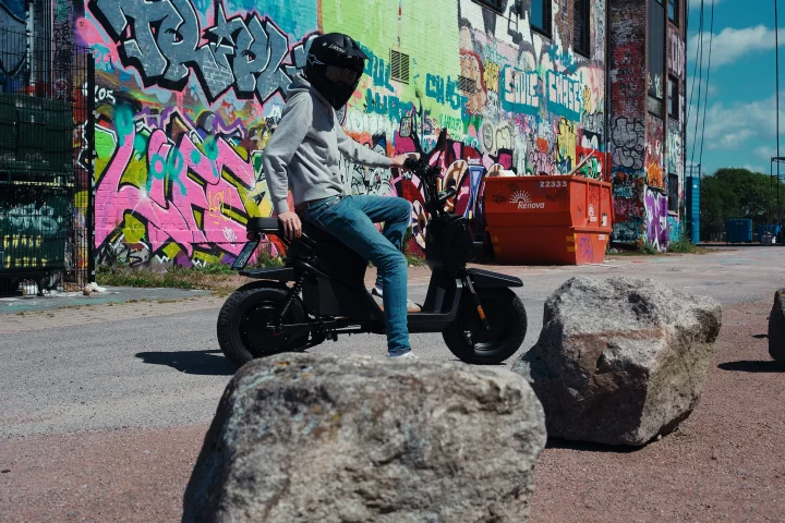 The epa-1 is what happens when makers of unique audio gear partner with a micromobility brand wanting to push design envelopes