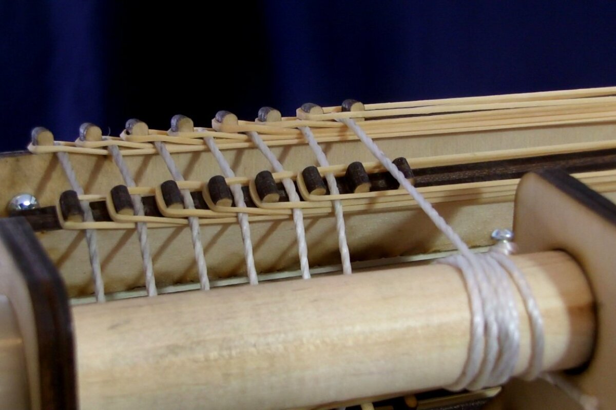 Rubber Band Gatling Gun Fires 800 Rounds Per Minute