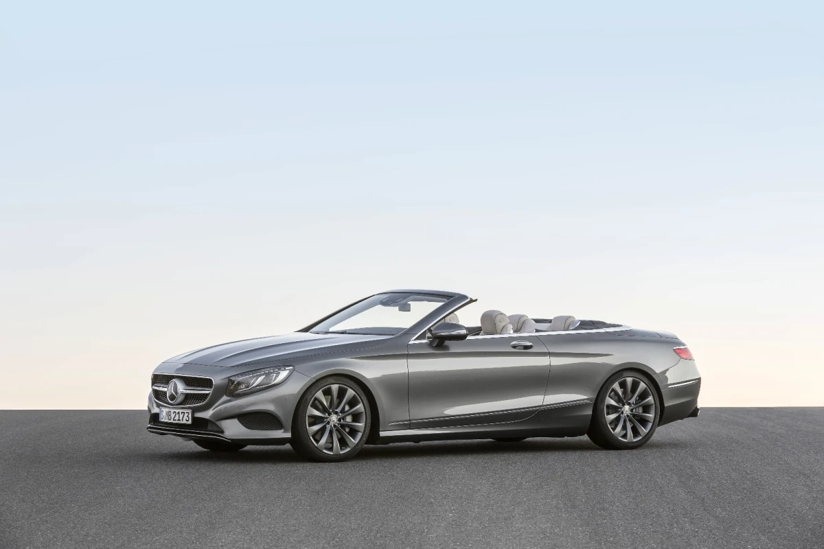 The S550 Cabriolet joins the already massive S-Class lineup, which includes a Coupe, long and short wheelbase versions and a Maybach limousine