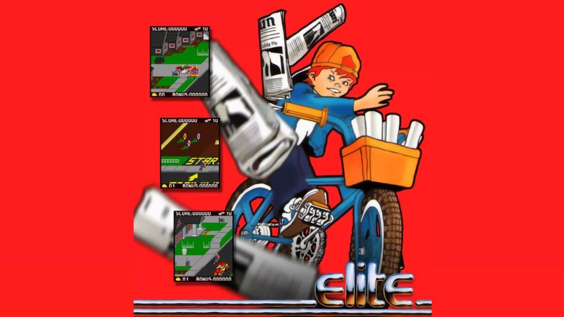 Elite Systems released the Paperboy video game for the ZX Spectrum and Commodore computers in 1986/87