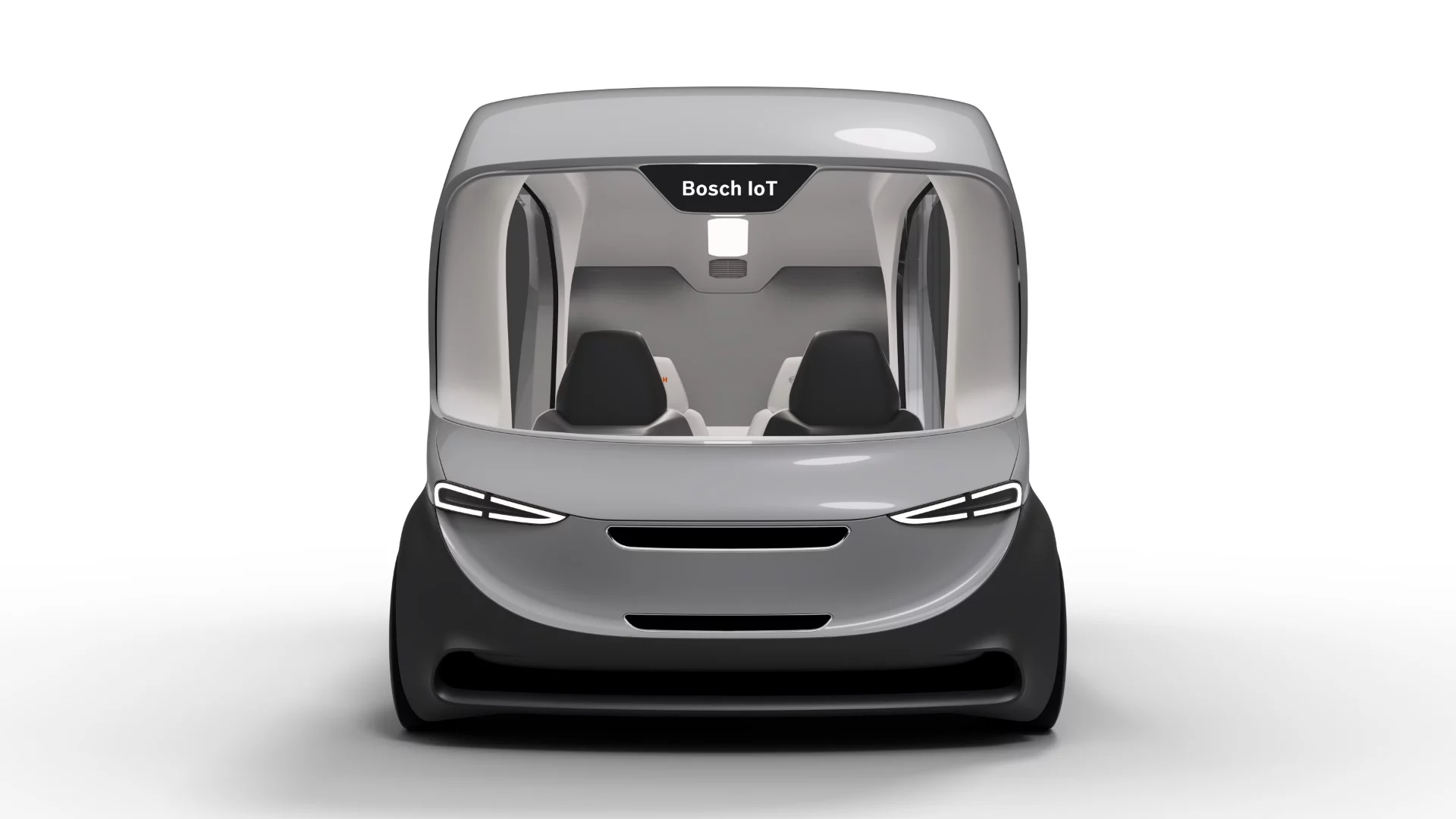 Bosch's autonomous shuttle concept: part of a highly connected vehicle ecosystem