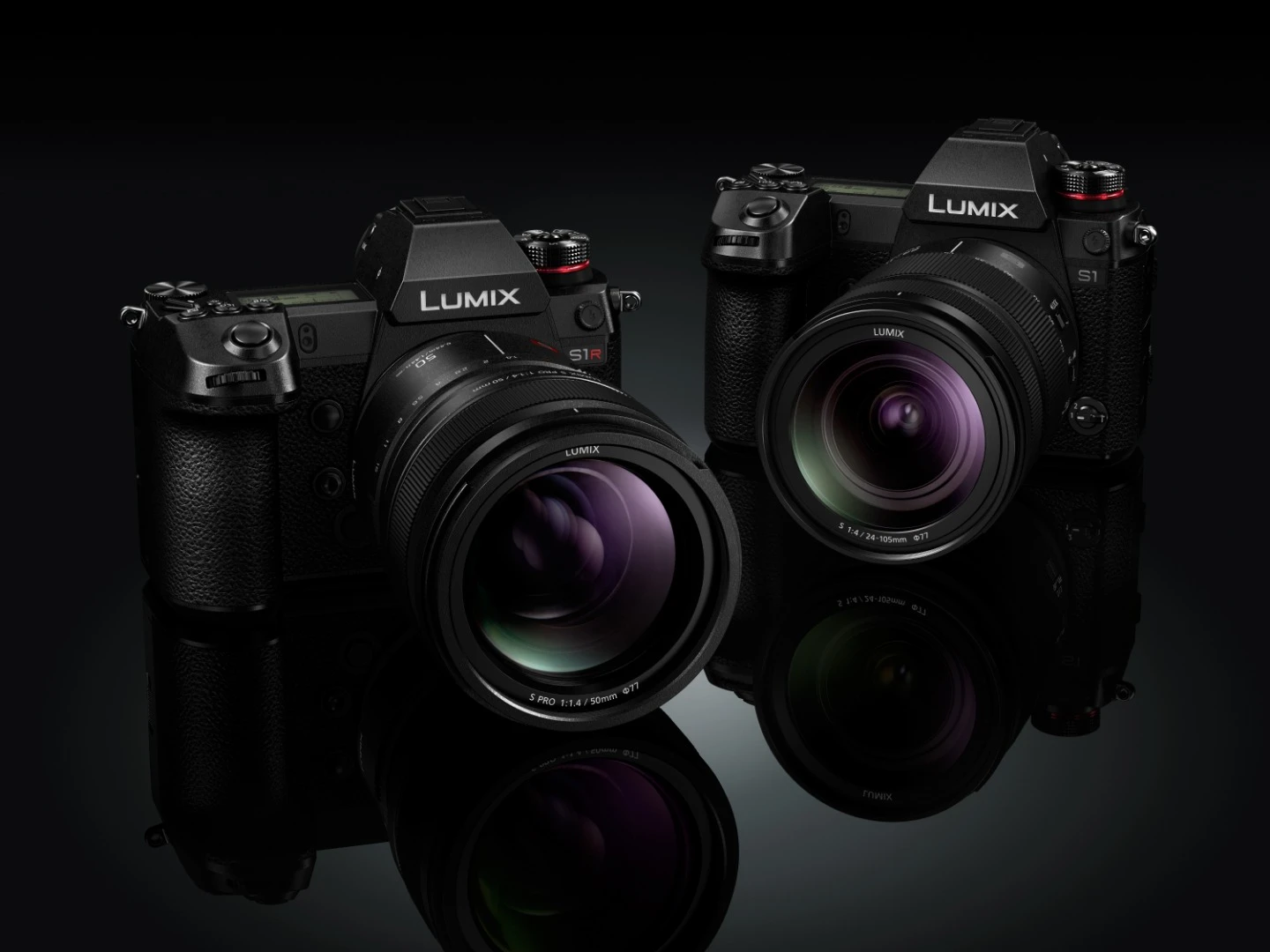 Panasonic LUMIX S1 and S1R full frame mirrorless cameras