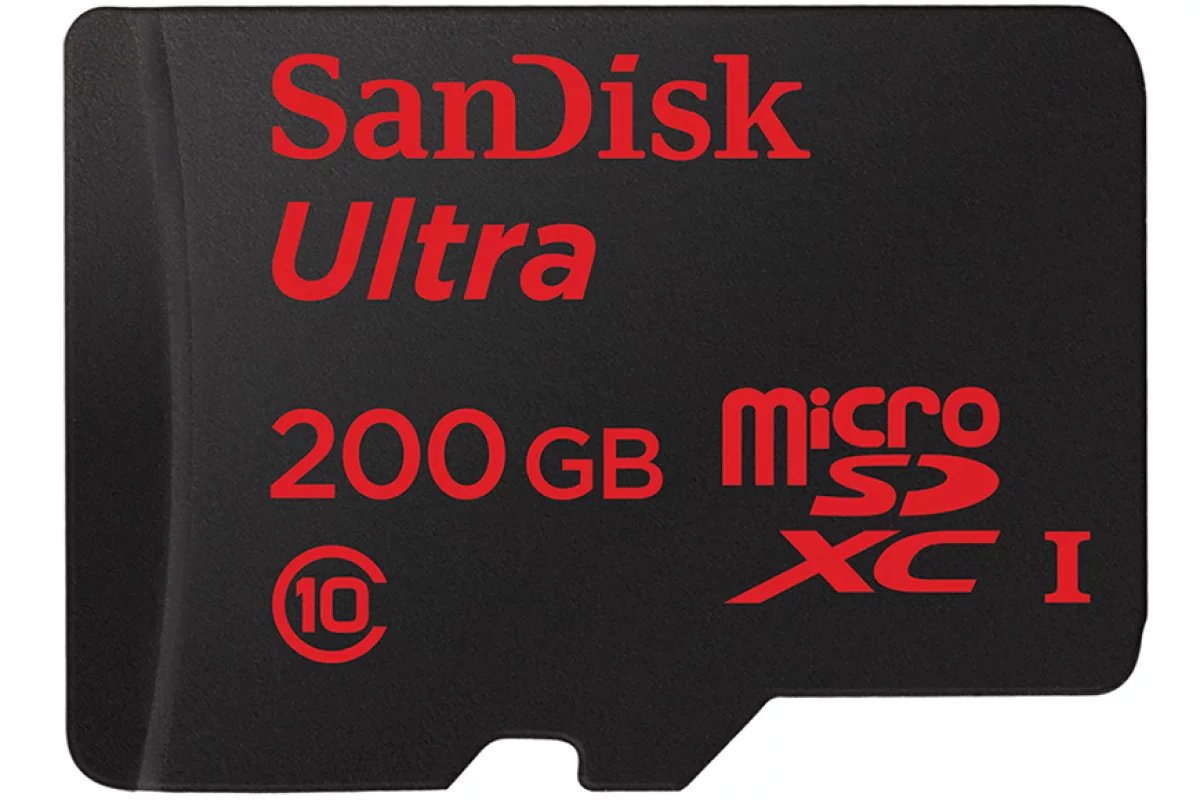 SanDisk's new microSD card packs an impressive 200 GB of storage