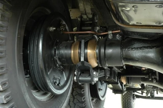 The 1939 G4 rear axle in detail