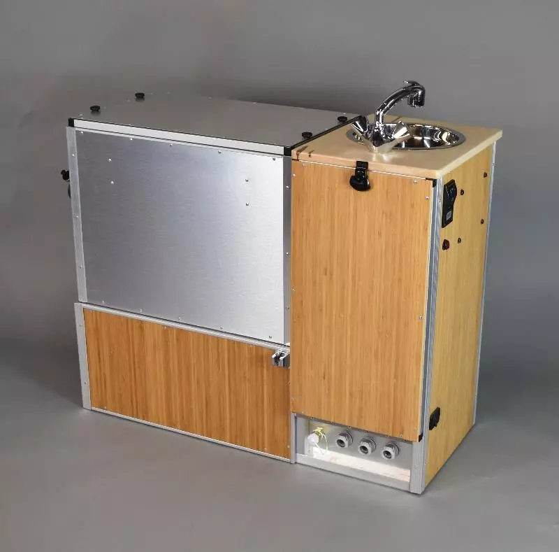 The TK Van Kitchen is one of the latest products from Trail Kitchens