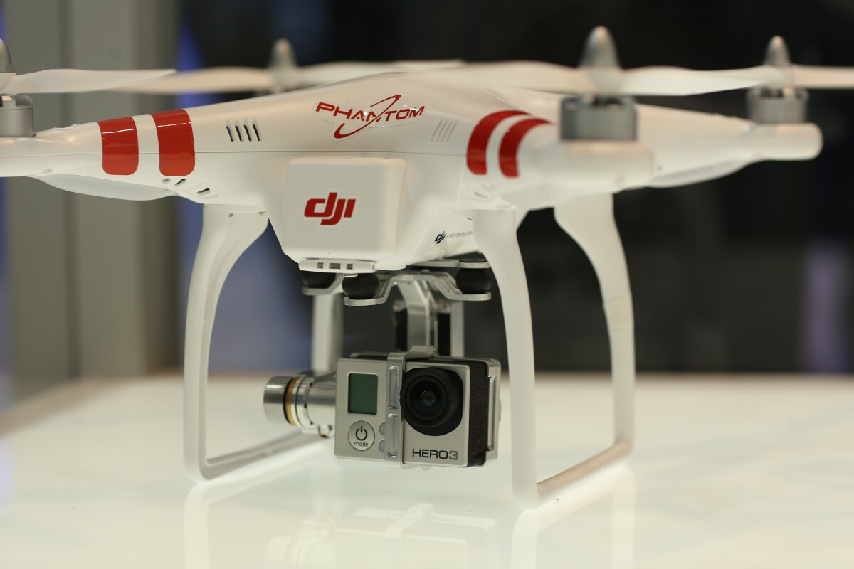 The Zenmuse HERO gimbal mount