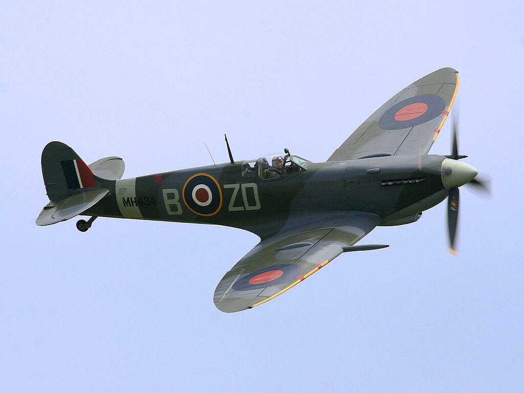 Designed for speed, maneuverability and ease of flight – the Supermarine Spitfire's design also proved supremely adaptable. It underwent 24 versions between 1938 and 1948, when production ended. Over this time it went from a relatively underpowered machine to a proven battle winner, playing a pivotal role in the Battle of Britain and the D-Day invasion of Normandy. One of the iconic symbols of WWII, thanks in no small part to its beautiful elliptical wings – the Spitfire was loved by its pilots. A beautiful machine.