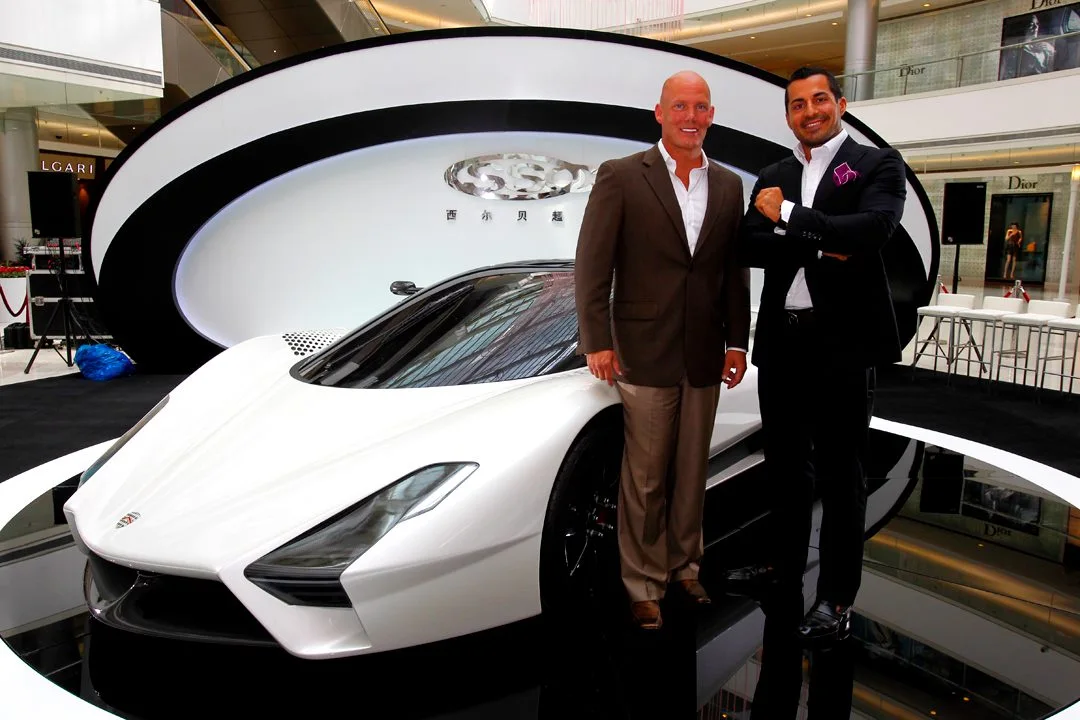 Jerod Shelby, designer Jason Castriota and their creation