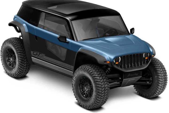 Vanderhall gives the new Brawley a 404-hp four-motor electric powertrain