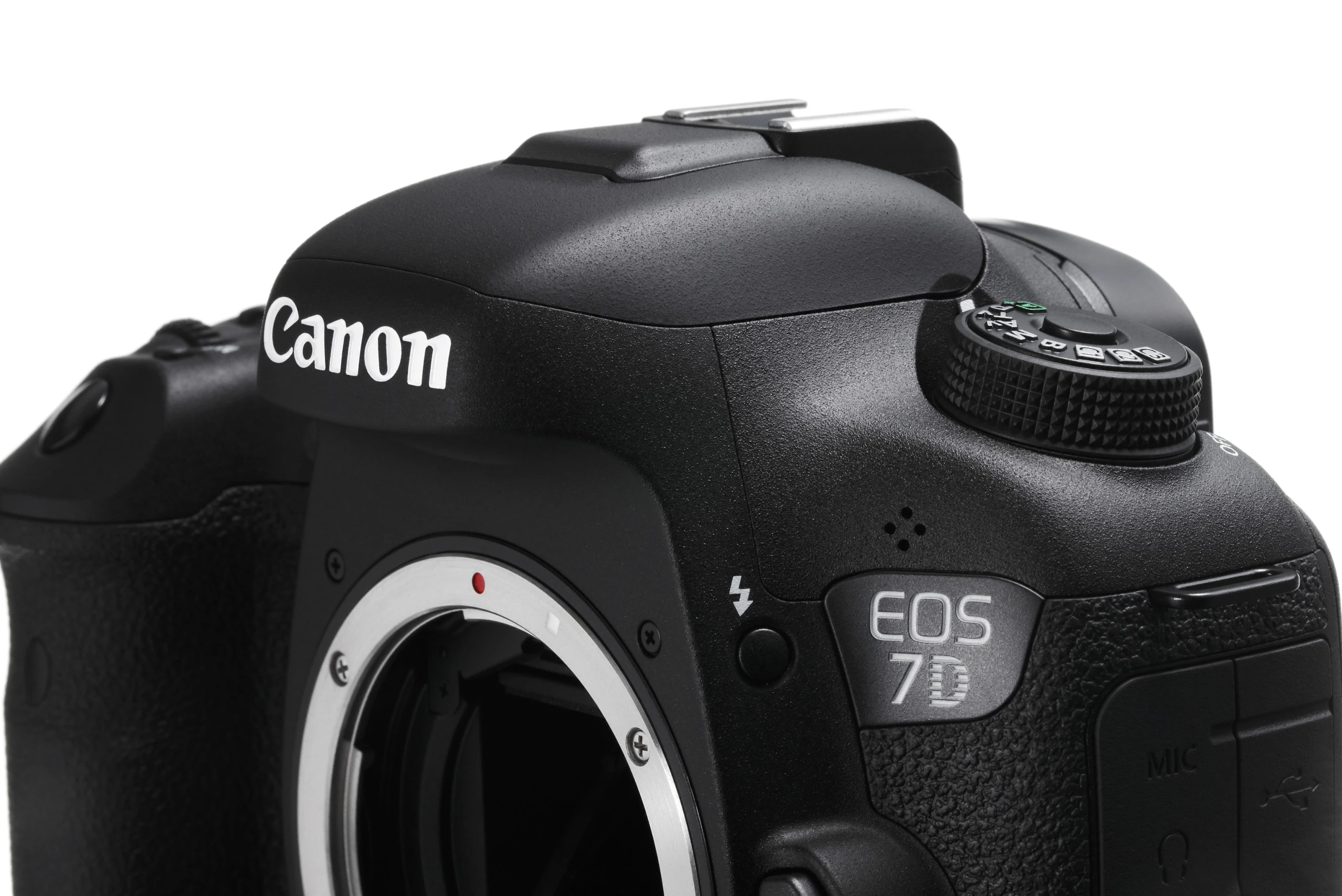 The Canon EOS 7D Mark II features Canon's EF/EF-S lens mount