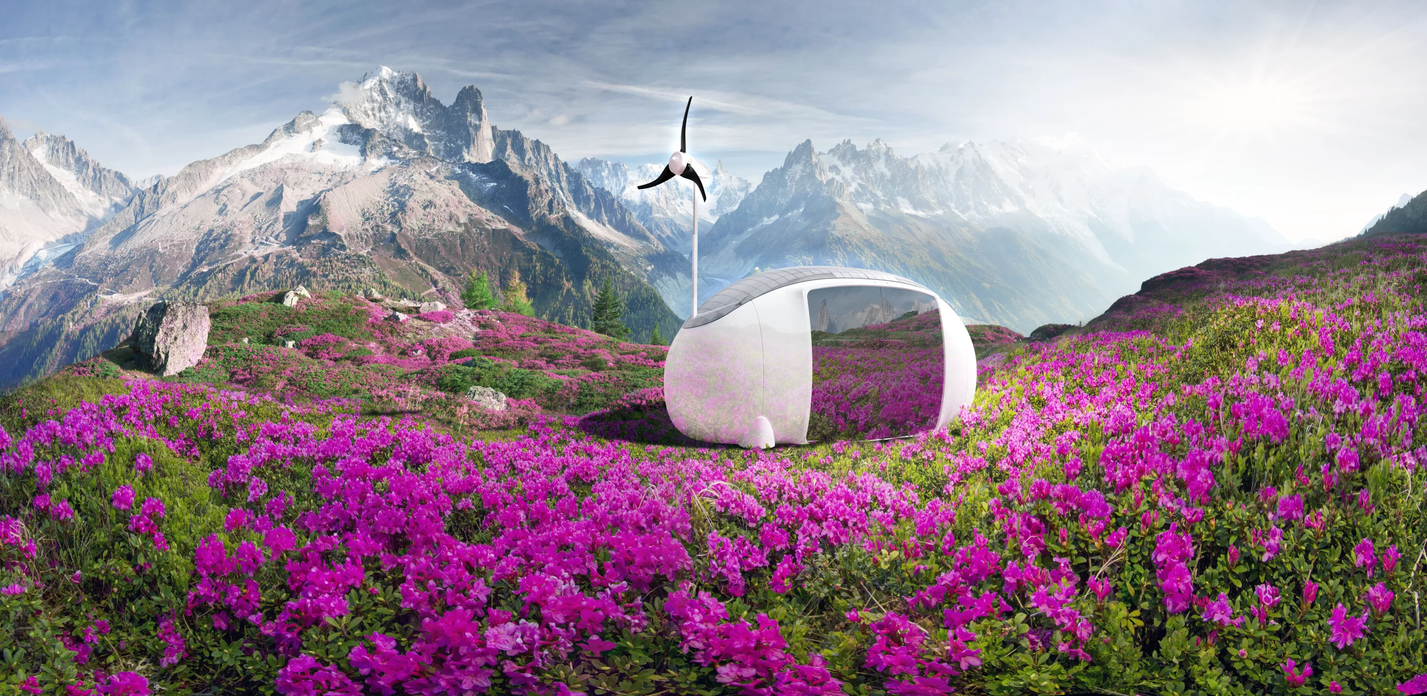 The Ecocapsule NextGen's length has been increased from 4.67 m (15 ft) for the previous model to 5.2 m (17 ft)