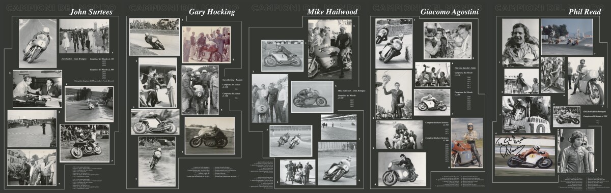 The five best known MV Agusta champions.