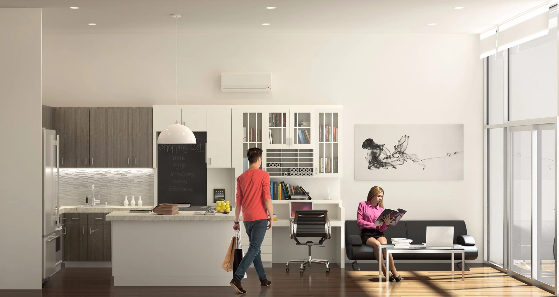 Units will be pre-wired for high speed internet, TV, phone lines and home automation
