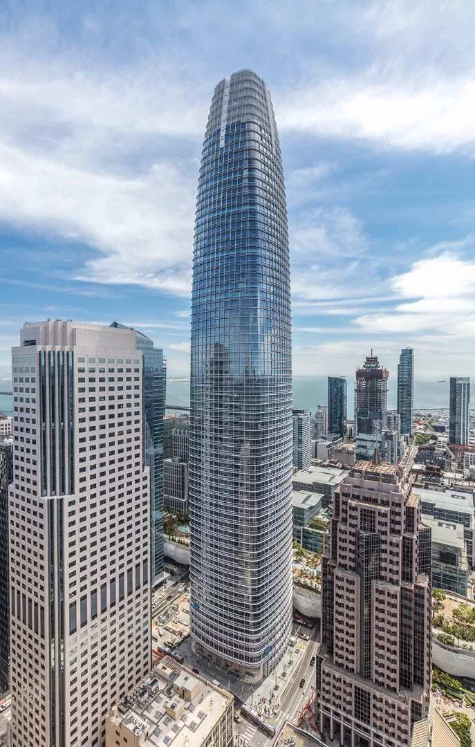 San Francisco's Salesforce Tower was declared the Best Tall Building between 300-399 Meters (984-1,309 ft)
