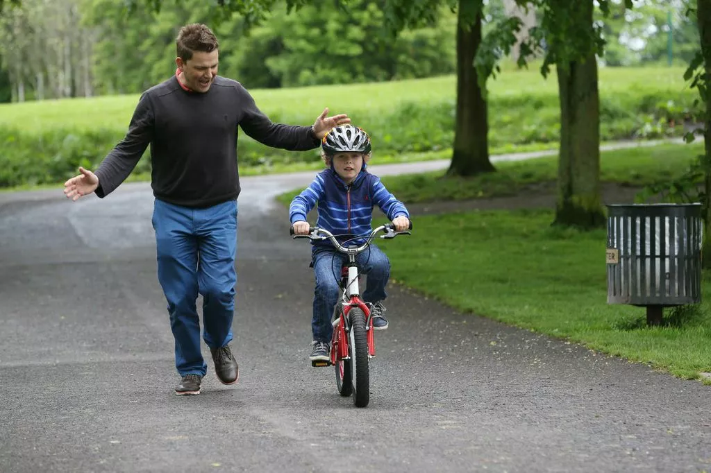 The Jyrobike has an aluminum frame and comes in 12- and 16-inch wheel sizes