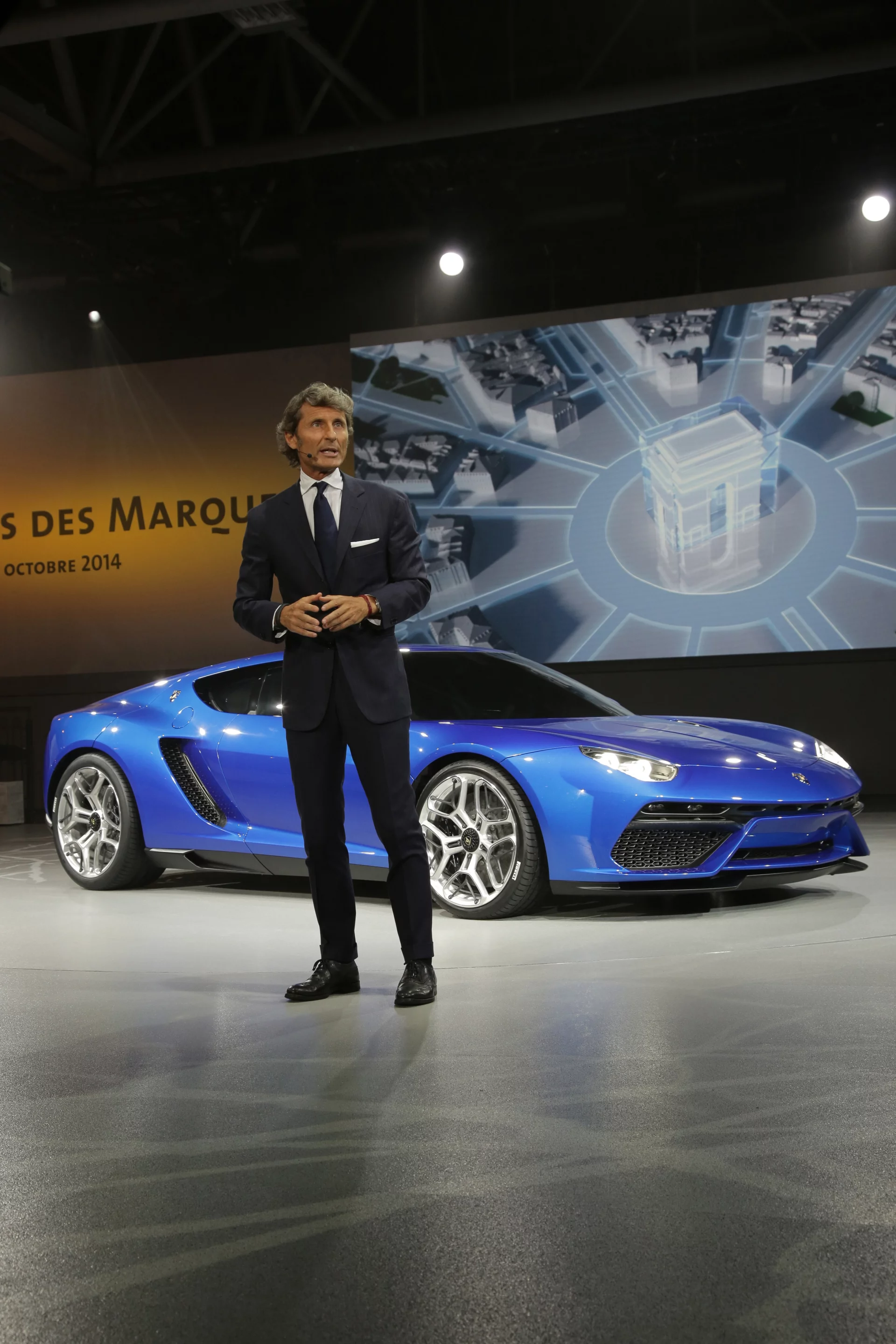 Stephan Winkelmann and the Lamborghini Asterion LPI 910-4