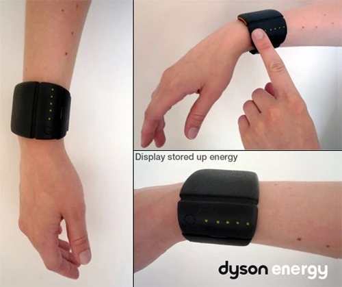 Dyson energy bracelet design