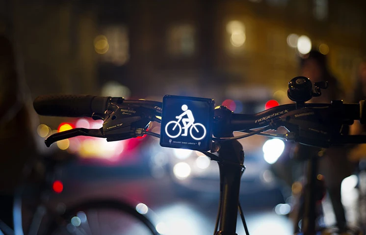 The Brainy Bike Lights headlight