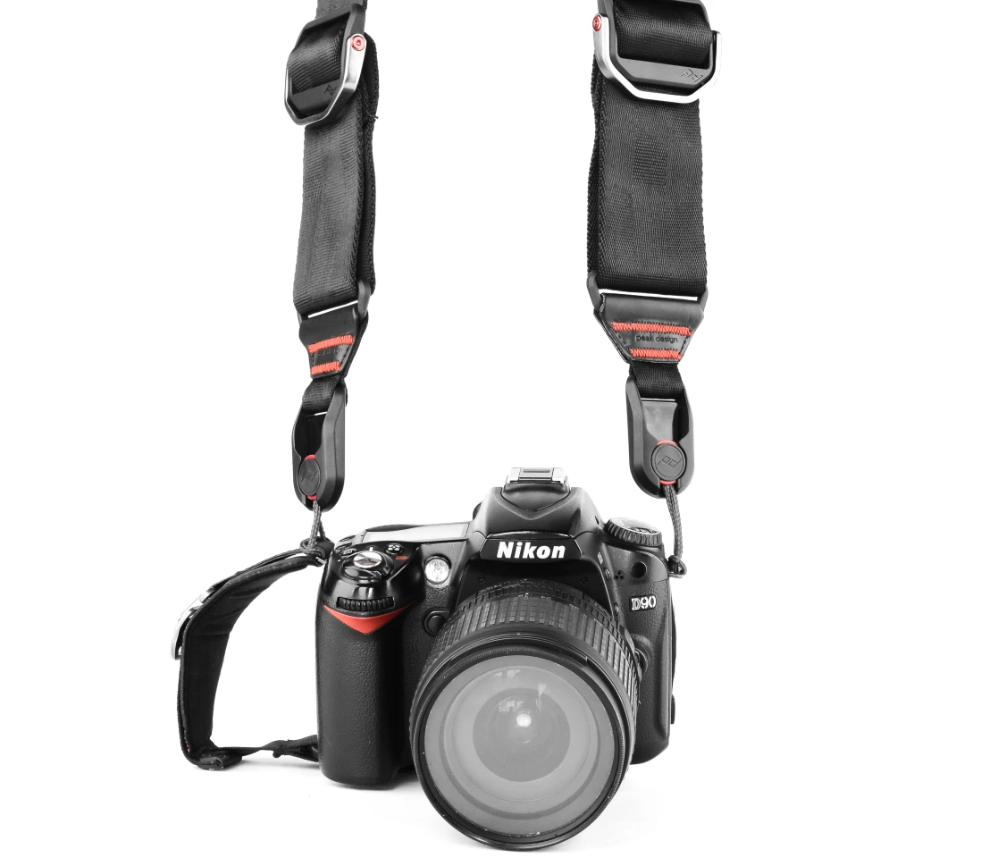The Slide and Clutch camera straps attach to camera using the anchor link connection system(Photo: Peak Design)