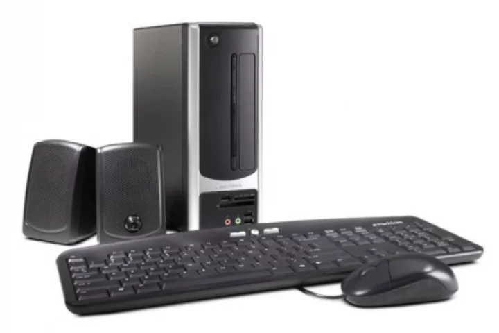 The 'fit anywhere' eMachine EL1200 Desktop Series PC.