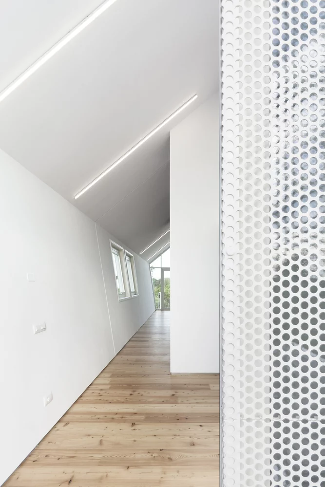 Casa Nell'Orto boasts a sleek and minimalist interior
