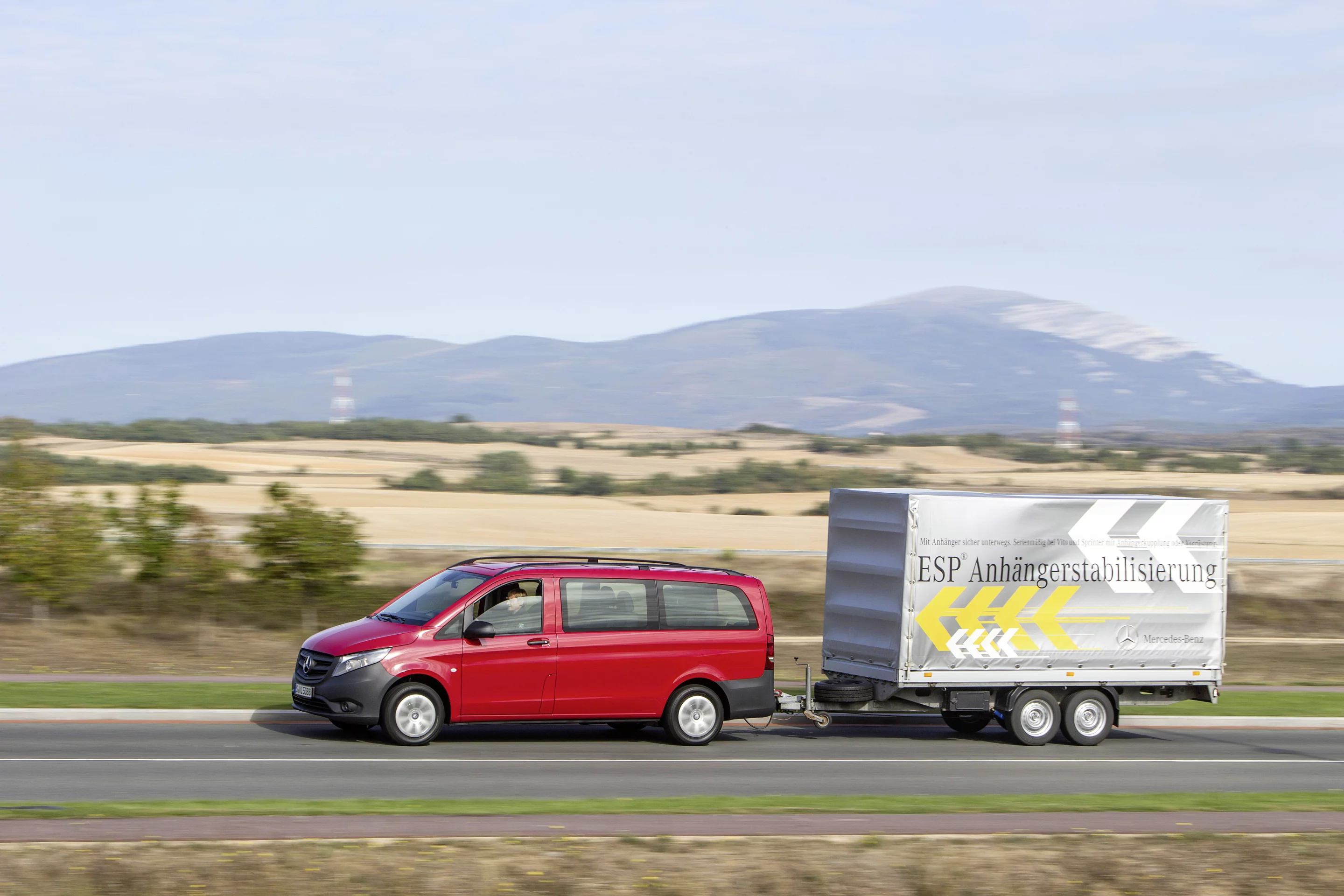 The Mercedes-Benz Vito is longer than previous versions