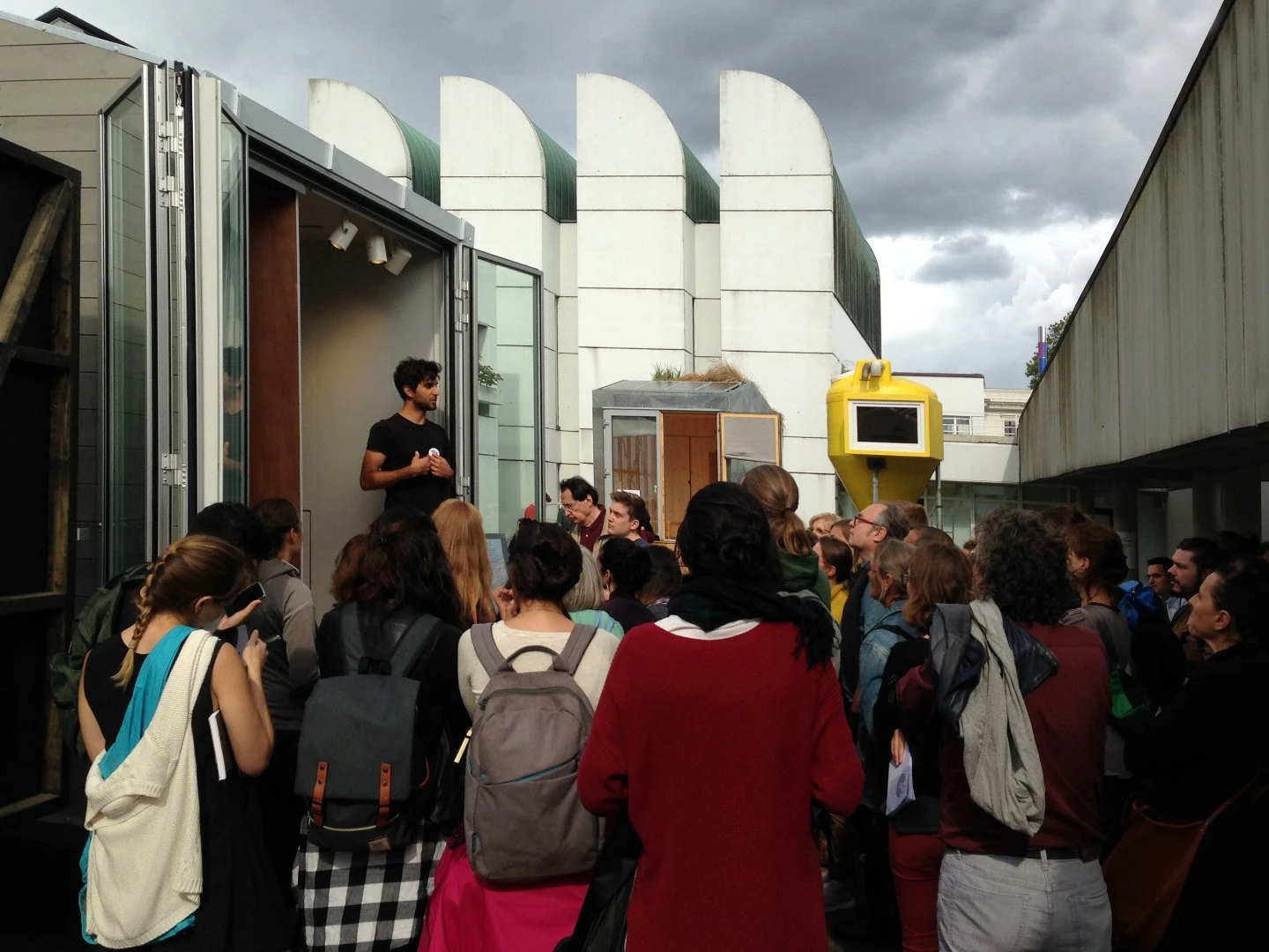 aVOID is currently parked up in Berlin's Bauhaus Archive Museum of Design
