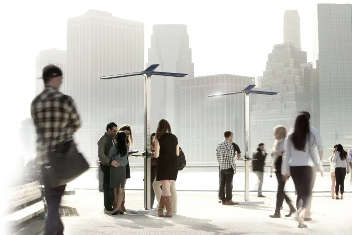 AT&T, Goal Zero and Pensa have started rolling out the Street Charge public solar charging stations in New York