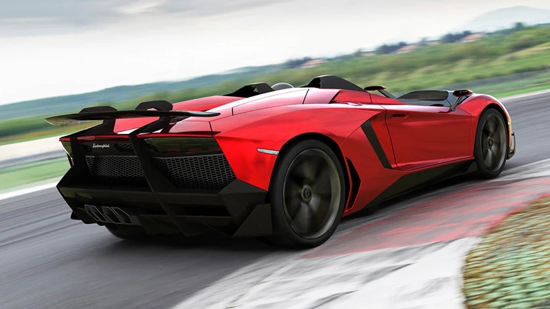 The Lamborghini Aventador J