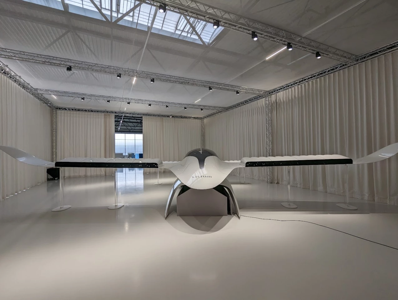 You can't capture the scale and presence of the Lilium Jet in photos