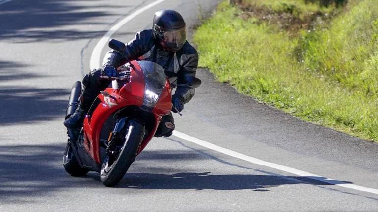 The EBR 1190 RX superbike (Photo: Noel McKeegan/Gizmag.com)