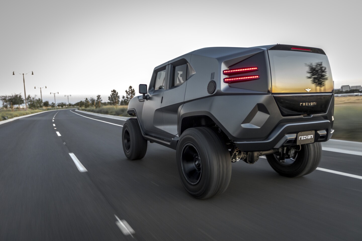 The all-new Rezvani Tank