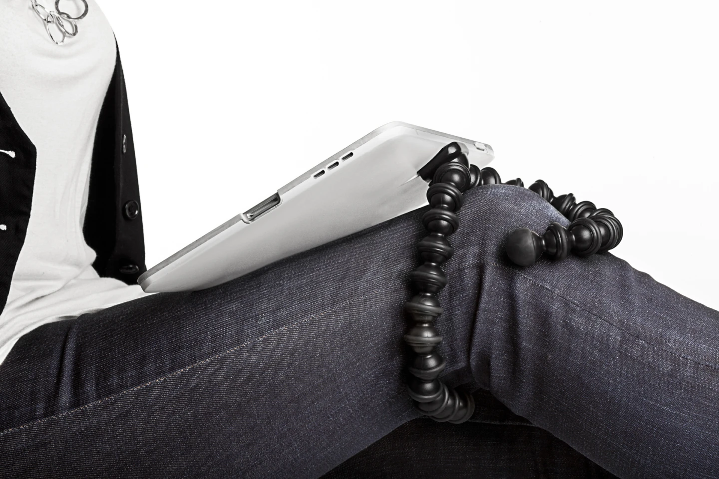 Wrap-around comfort: The Yogi iPad stand from Joby