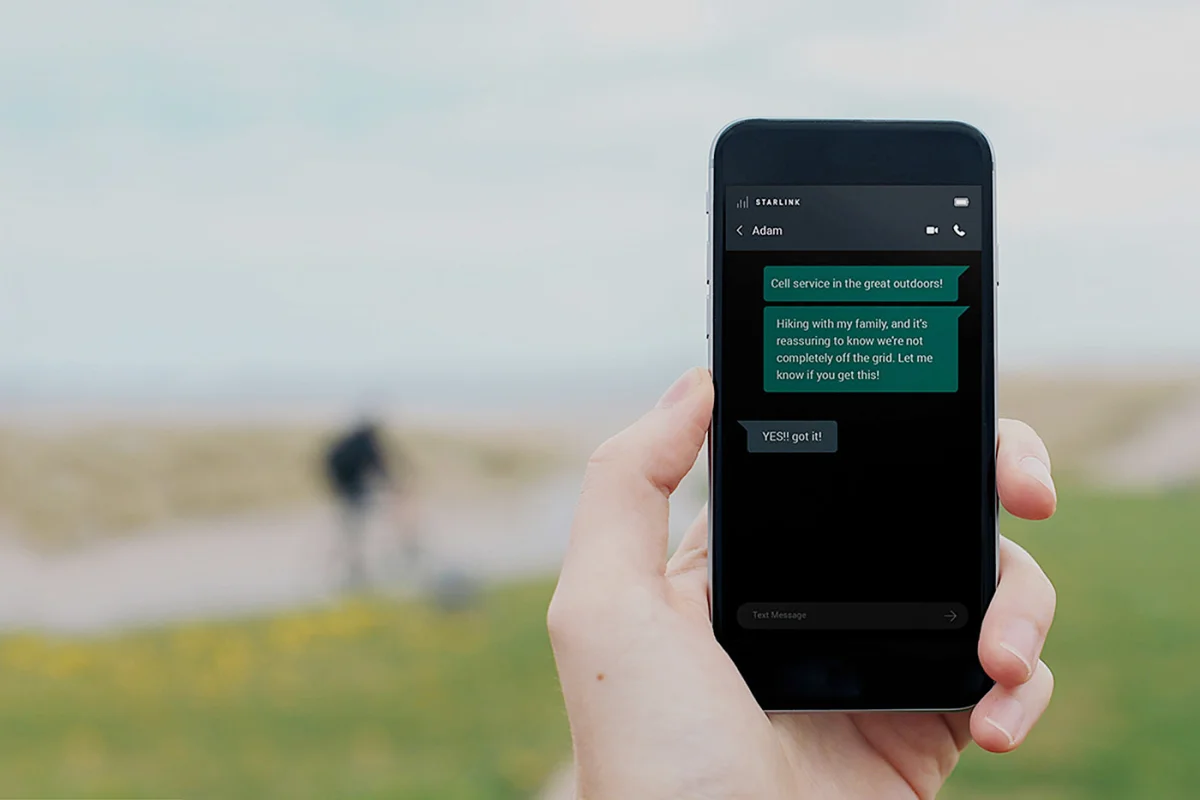 Shell Texting Starlink's first direct-to-phone satellite network is now in orbit