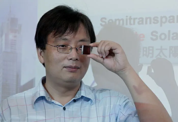 Transparent or semi-transparent cells provide greater flexibility and visual appeal than opaque silicon solar cells
