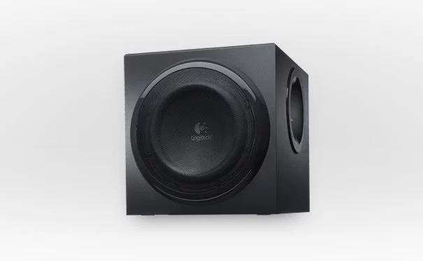 The Logitech Z906 TXH-Certified surround sound speaker system