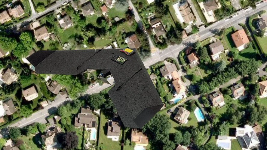 The Swinglet CAM can take off, snap aerial photos along a chosen route and then land, where the operator can upload the images to a waiting notebook