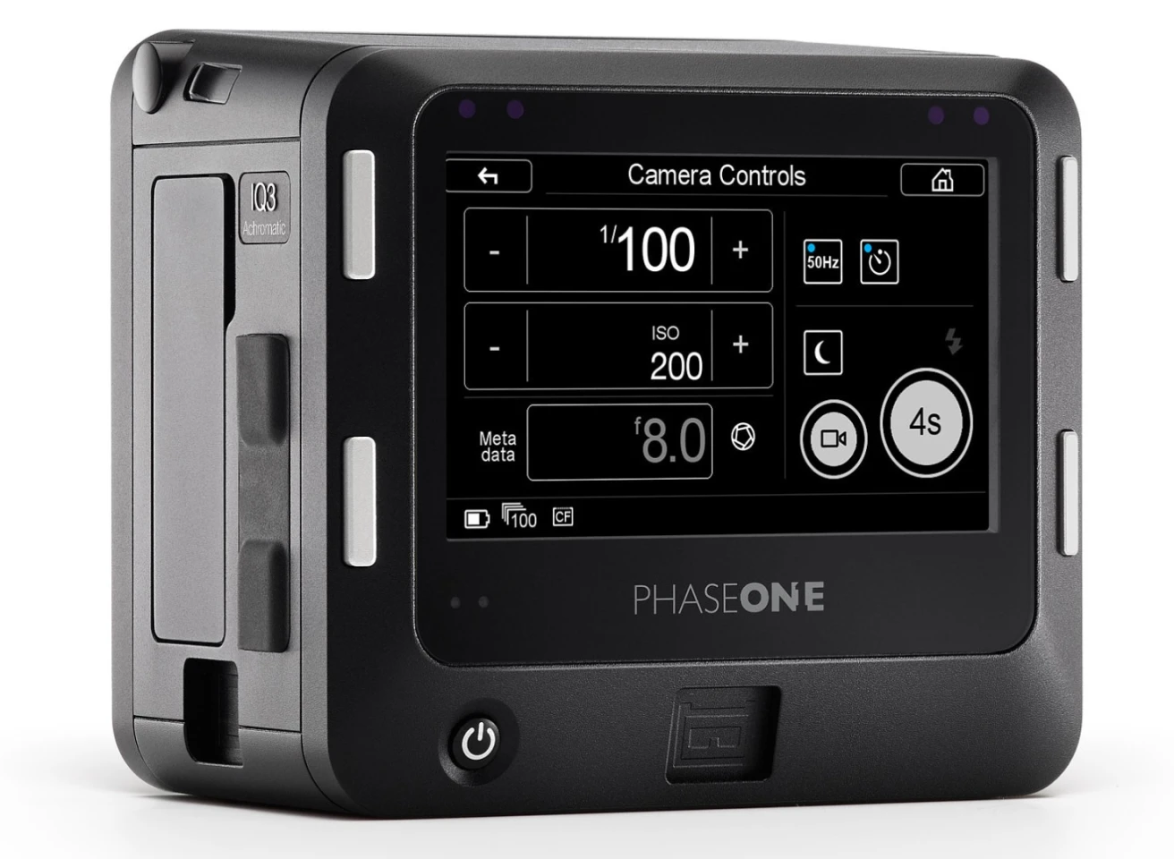 The Phase One IQ3 100MP Achromatic boasts a top ISO setting of 51,200