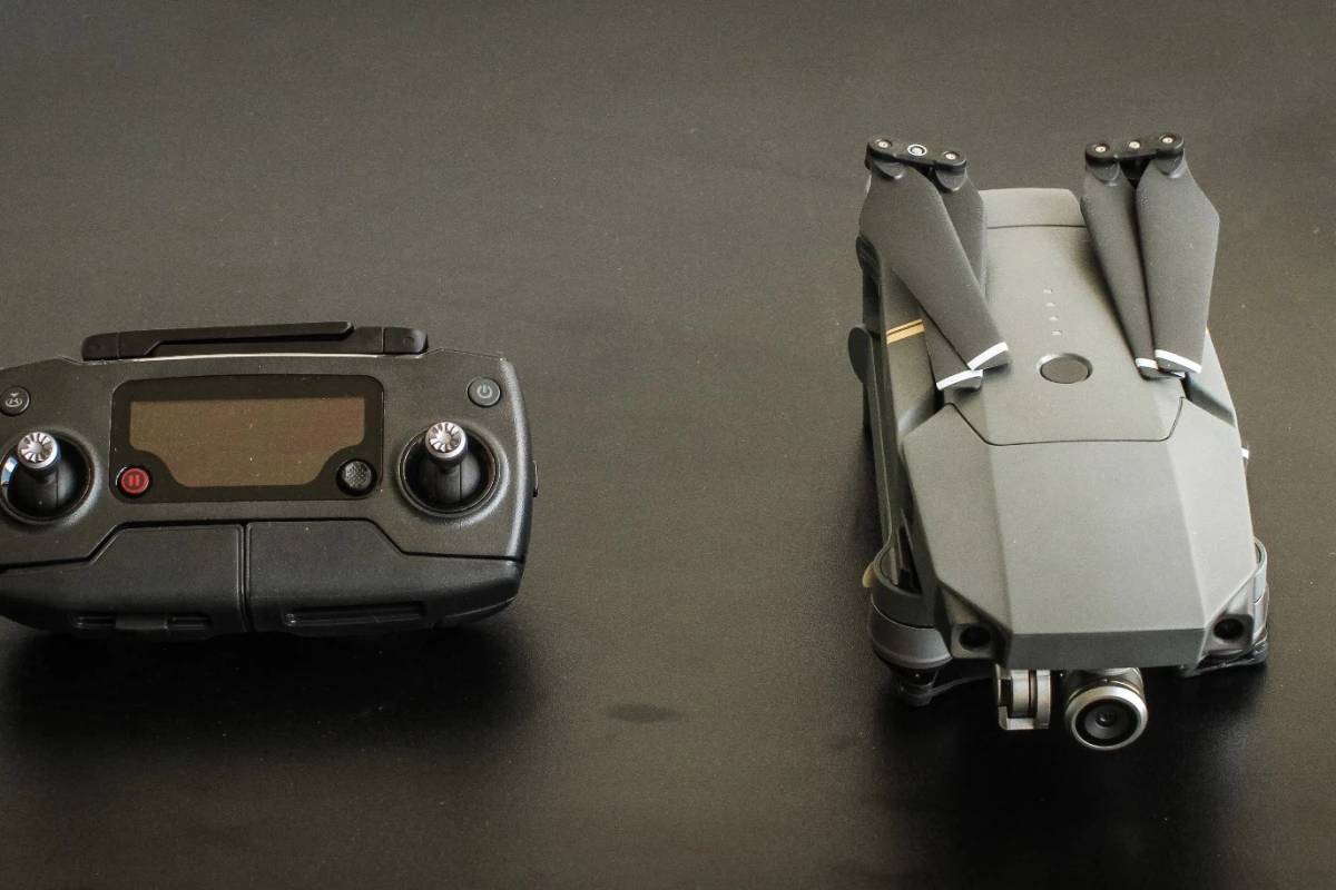 DJI Mavic Pro: folds away to a tiny package